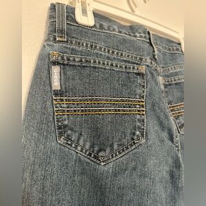 Cinch Classic Blue Jeans with Yellow Stitching